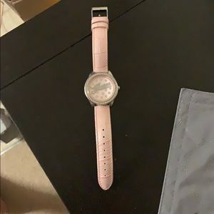 Guess pink watch